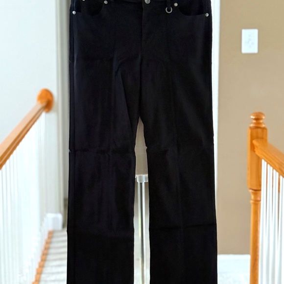 Women's DKNY Black Jeans, Size 12 - Picture 12 of 12